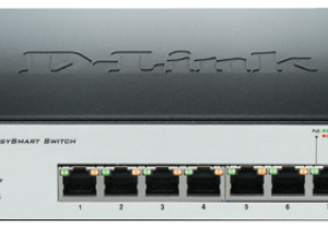 D-Link DGS-1100-8P 8-Port Gigabit PoE Smart-Managed-Switch