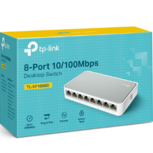 TP-Link TL-SF1008D 8-Port Desktop-Switch(10/100Mbps)