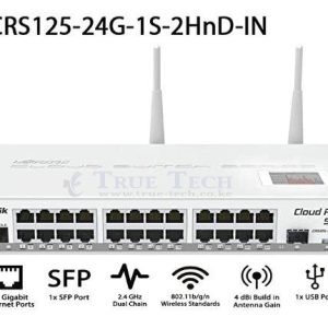 Mikrotik Crs125 24g 1s 2hnd In Gigabit Cloud Router Switch