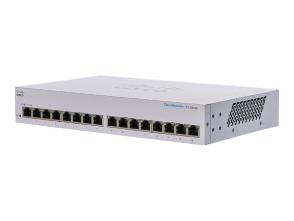 Cisco Business Cbs110 16t D Unmanaged Switch