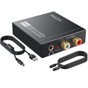 Audio converters digital to analog